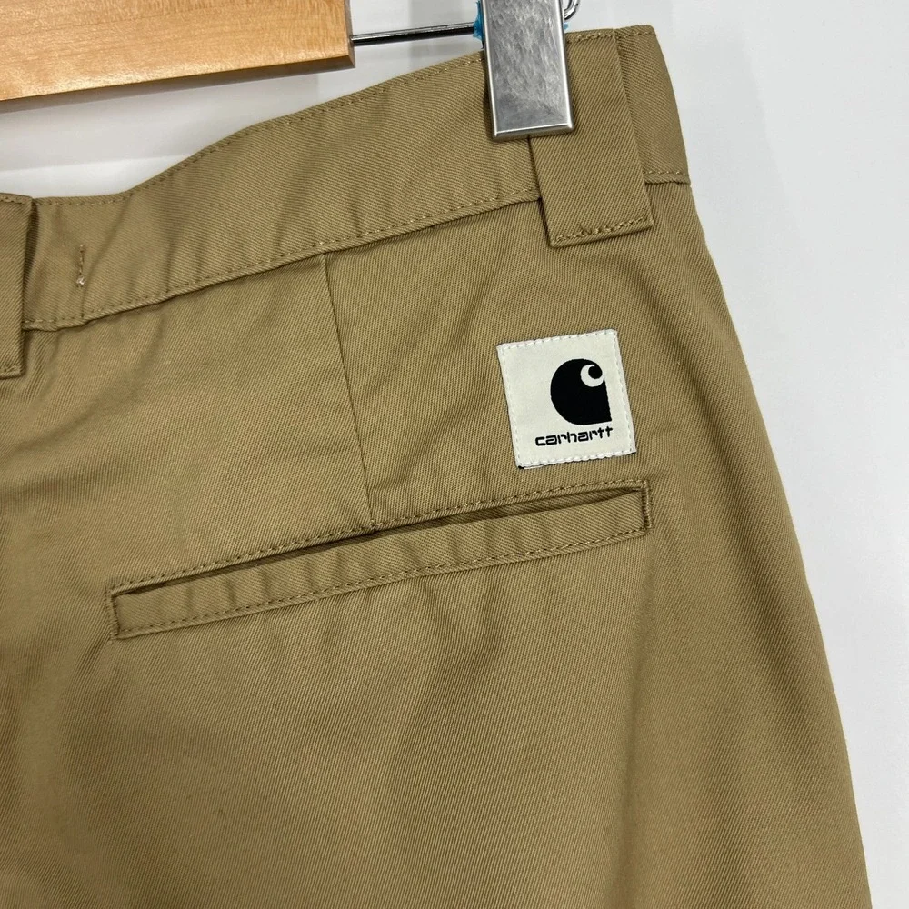 Carhartt WIP Work In Progress Straight W' Master Pant Womens Size 30‎ Tan Brown